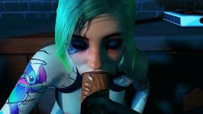 fucking a sexbot in the kitchen