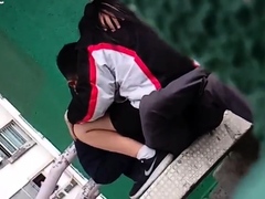 Asian japanese teen with outdoors