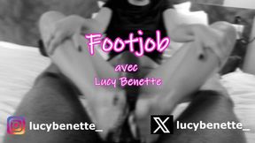 LUCY BENETTE - FOOTJOB #1 : Mais quel feeling !