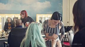 9 Man GANGBANG With Insatiable Morea