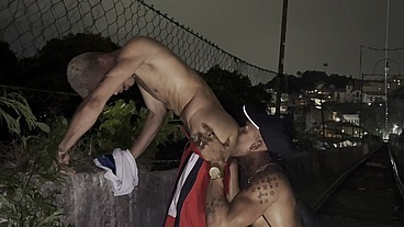 fã me encontrou e pediu rola