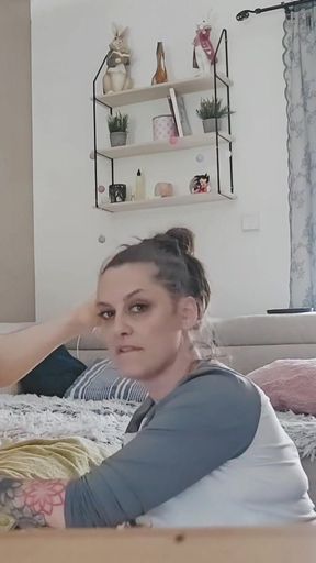 Key moment from &quot;I fist his ass with a huge dildo and jerk his cock&quot;