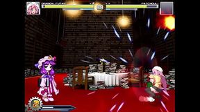 Dragon girl (futa) vs Patchouli