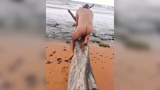 Ladysilva my giant backside on The beach