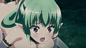 Horny Green Haired Bitch Likes To Make A Paizuri With Her Tits - Hentai Anime