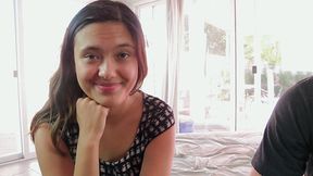 Mia Grand Gets Ger Little Pink Hole Stretched Out By A Shaved Coc- Skankery