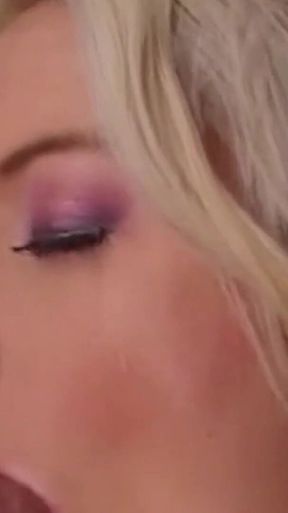 Big Ass Big Tits Blonde Barbara Summer Gets in a Threesome with Two Big Dicks