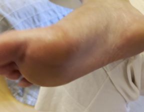 POV: I take care of my bare feet and you jerk off