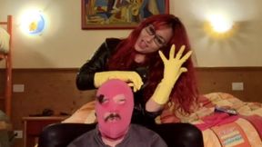 Rubber Gloves Fetish Domination Smothering Femdom Part 1 mp4