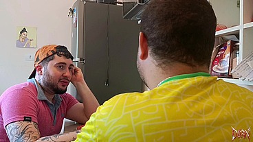 ele quis provar do meu bolo e eu provei do cuzinho dele