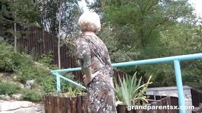 Grandparents X featuring pornstar's blowjob sex