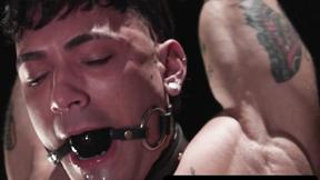 ”Rocky Unleashed dominates Siren Santiago with wild suspension bondage”