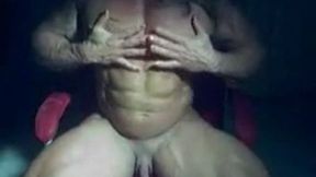 Outrageous Muscular Clit Play