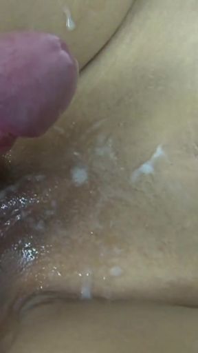 Spectacular moment from &quot;German vacationer squirts his teen Thai in the hole&quot;