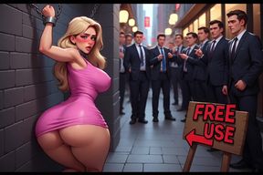 Blonde, Freeuse, Public, Oral, anal, strange, on the street, stuck, bdsm, domination, artificial intelligence