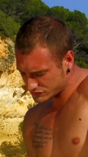 Amazingly Hot Big Tits Big Ass Latina Slut rides a Big Cock Guy in front of People on Nudist Beach for Cum and Orgasm   Clip 1
