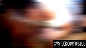 3 Way Fuck Maid Sarah Twain Gets Double Drilled by Her Bosses