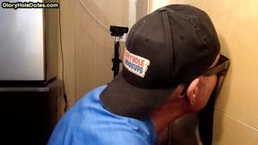 Dirty mature deepthroating in gloryhole