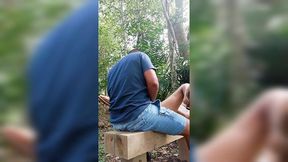 leyne rodriguez. latina fucking in a natural park