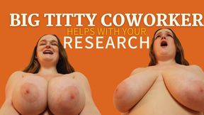 Big Titty Coworker Helps With Your Research - Darcy James - Your cheerful coworker is shocked to find out you don't believe that GGs exist! Time for some hands-on study! - Roleplay, Big Tits, Boob Play, Tit Fuck, Riding, POV, Office Fantasy