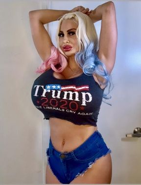 Trump. Calms your titts just a shirt.