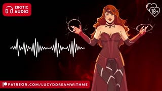 The Scarlet Witch Makes You Her Submissive Toy | Audio Roleplay for Men | Fdom | Bondage | Cum In Me