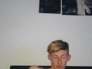 18 year old bitch jerking