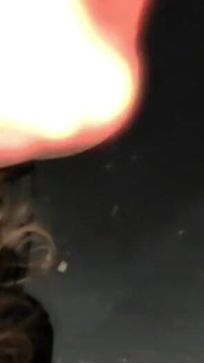 Hot Blonde Left Strapped on the Sex Bench at the Sexclub for Cleaning Guy to Find