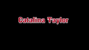 Catalina Taylor Gloryhole Blowjob and Facial Cumshot