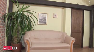 MILFED - Curvy Regi Takes A Big Cock In Her Mouth And Pussy Making Her Moan Loudly