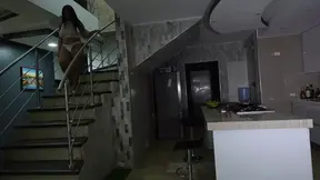 Accidental kitchen spill with my stepbrother: Taboo encounter with Bellattrix