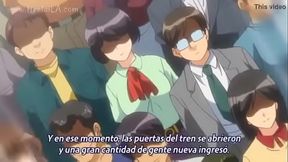 Me cog&iacute_ a angeko en el metro y la embac&eacute_