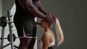 betty erickson — private gym session [ai generated] bbc, interracial, rimjob, rimming