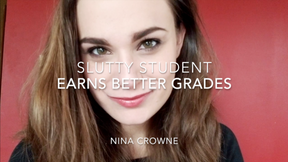 Slutty Student Earns Better Grades