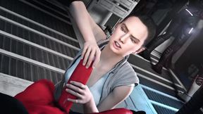 Rey Showing Her Dark Side (futa Shemale)