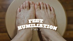 Feet humiliation Part 2 | SPH, JOI, feet focus