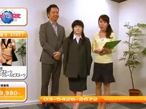 Beautiful Japanese hoes fucking on tv show
