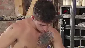 Deviant Maledom Twink Treats His Bound Sub With A Thick Dick