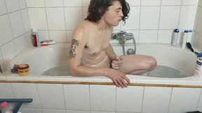 Wash my dick and jerk off long VIP teaser