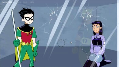 Animated clash of heroes in futuristic Japanese-style fantasy world