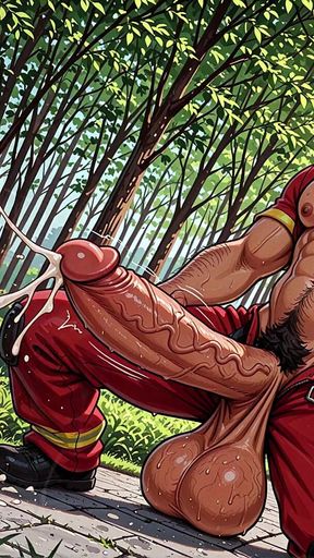 Hottest Firemen Naked with Big Dicks