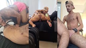 video novo - boyzao ursao do centro de sao paulo se apaixonou pelo meu pauzao socado no rabo peludo dele - edicao com novas cenas - foda completa