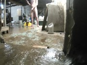 A Pornhub First, Flooding Basement Porn