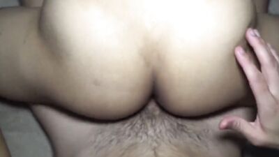 Bubble butt chum is getting barebacked doggystyle in POV video