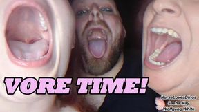 Bisexual Vore Party with Sasha May, NurseLovesDinos and Wolfgang White