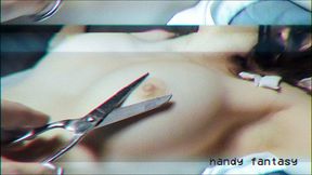 Tape 001 (A): Cutting off her clothes while she's bound and gagged