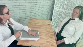 Matrix WEDGIE interrogation - MYA PLEASURE & VANESSA RAIN HIDEF