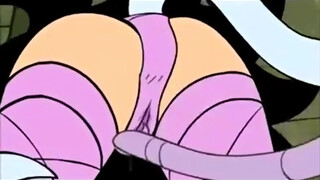 Cartoon chick likes a hardcore fuck and cheats on her partner, every once in a while