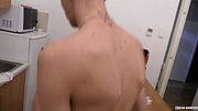 BIGSTR - Skinny Guy Shows Off His Bare Ass For Quick Cash Before Taking A Deep, Bareback Pounding
