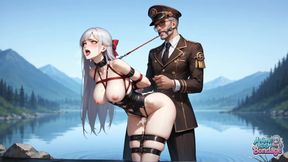 Get Ready, Jaw-dropping Whore, to Be Milked and Tied in the Hottest Restrain Bondage at the Lakefront BDSM Scene.